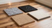 top rug pads for heated floors