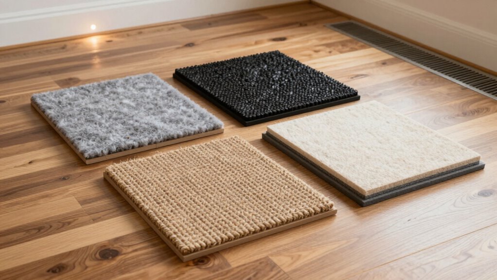 top rug pads for heated floors