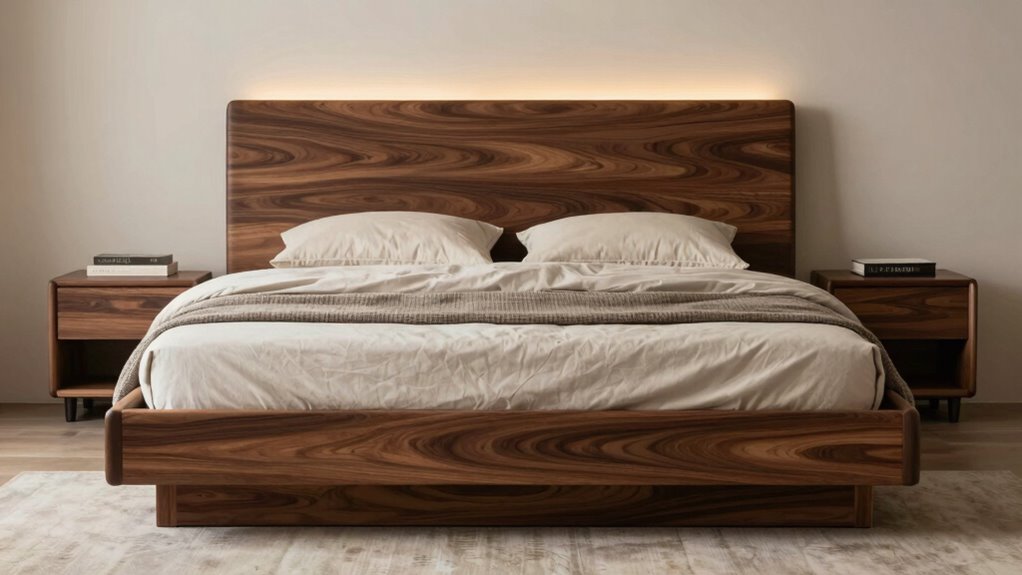 top solid wood king beds