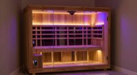 top three person infrared saunas