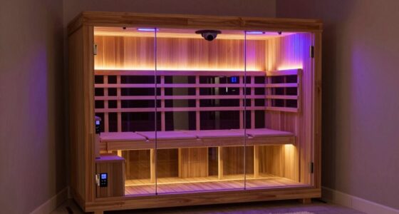 top three person infrared saunas