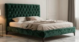 top velvet king bed frames