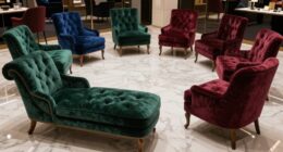 top velvet lounge chairs