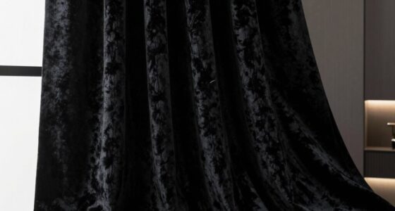 top velvet soundproof curtains