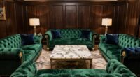 top velvet tufted sofas