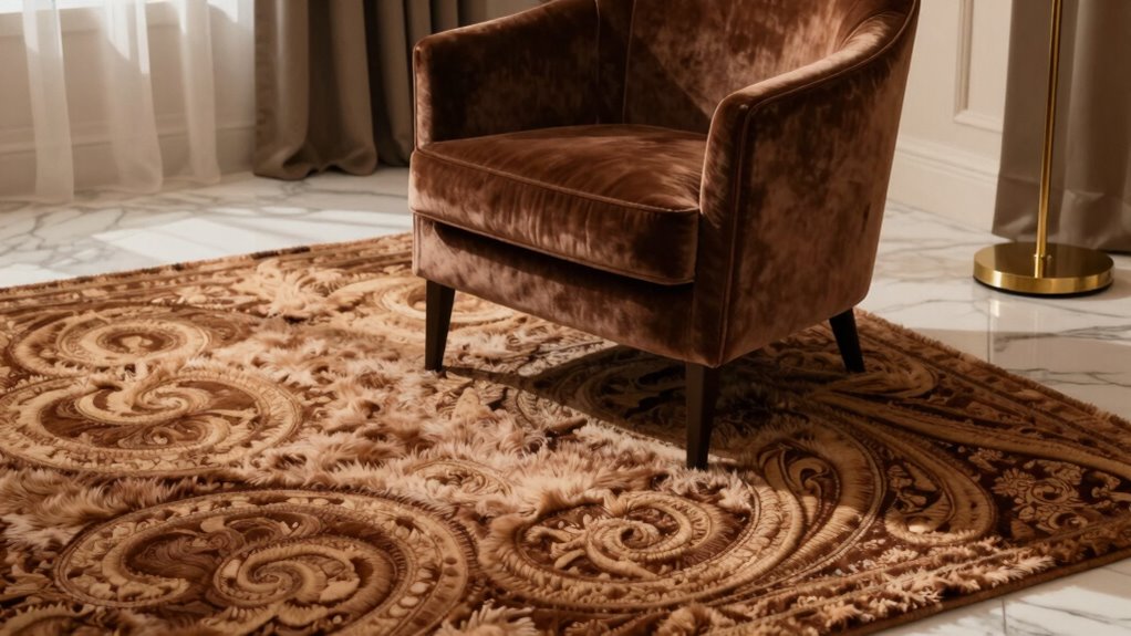 add soft textured rug