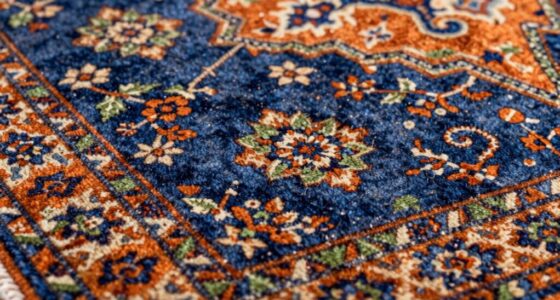 analyzing rug color tones