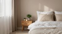 balanced calming minimalist decor