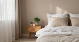 balanced calming minimalist decor