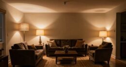 balanced illumination enhances ambiance