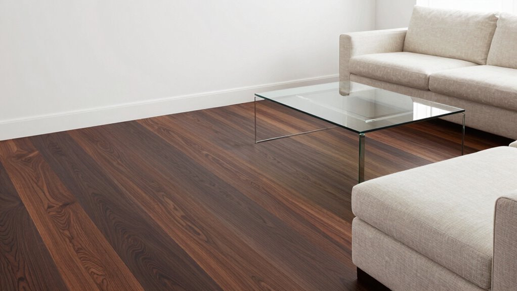 balancing dark wood elegance