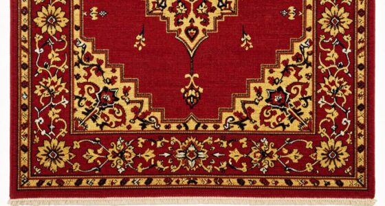 border scale indicates rug sophistication