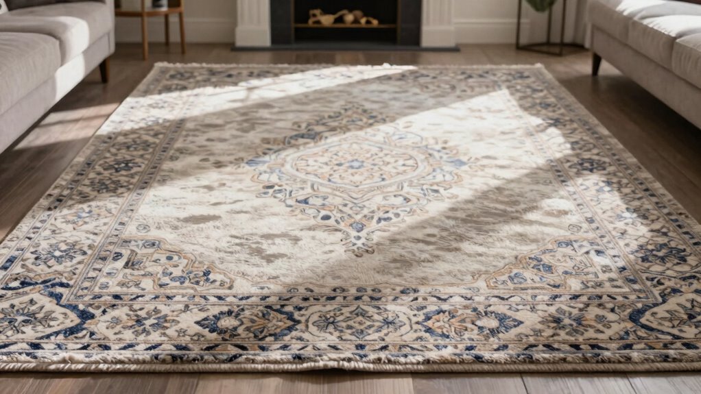 border width influences rug size