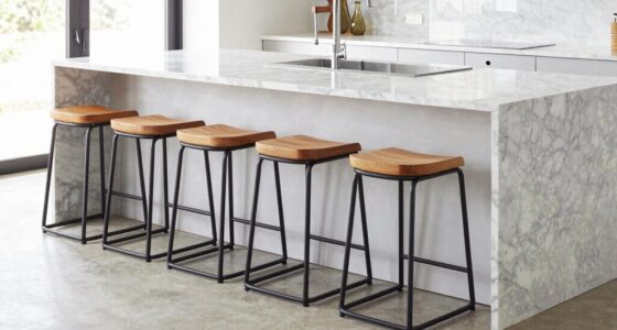 choose slim space saving stools