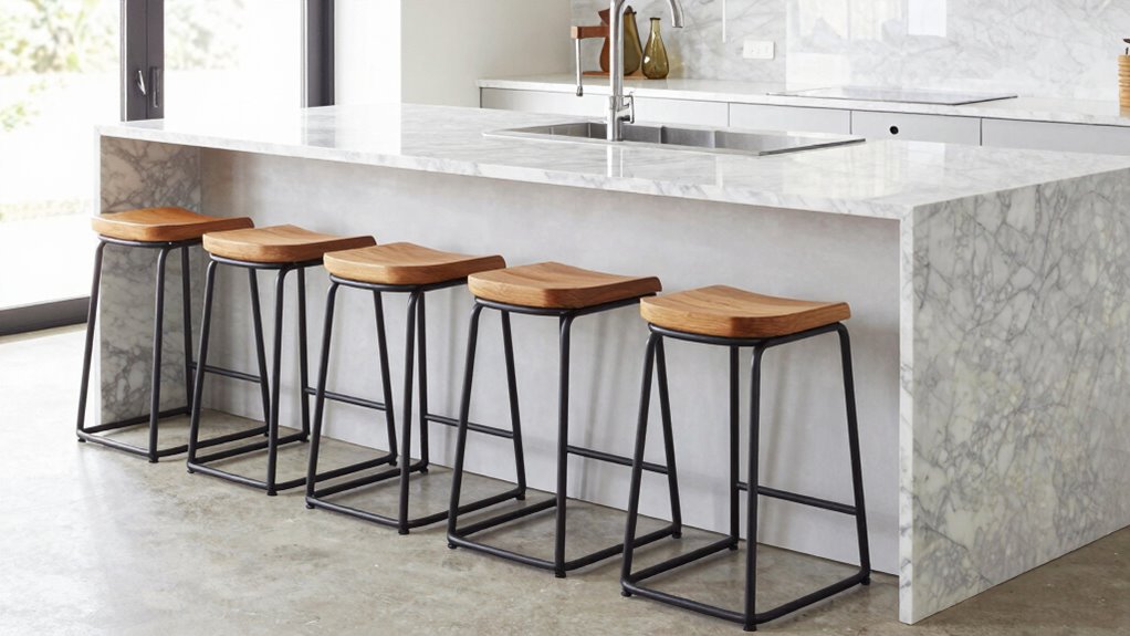 choose slim space saving stools