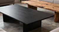 coffee table material impacts ambiance