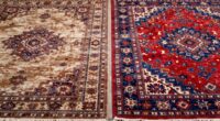 comparing rug restoration histories