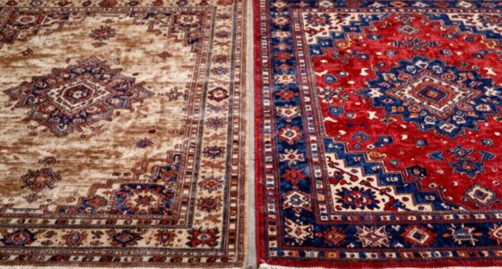 comparing rug restoration histories
