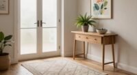 create a peaceful entrance