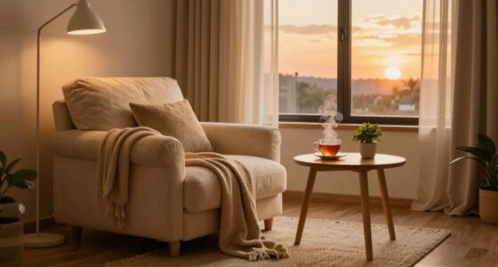 create a relaxing living area