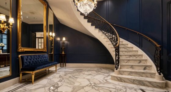 create a welcoming grand entrance