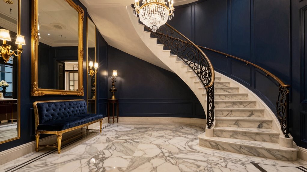 create a welcoming grand entrance