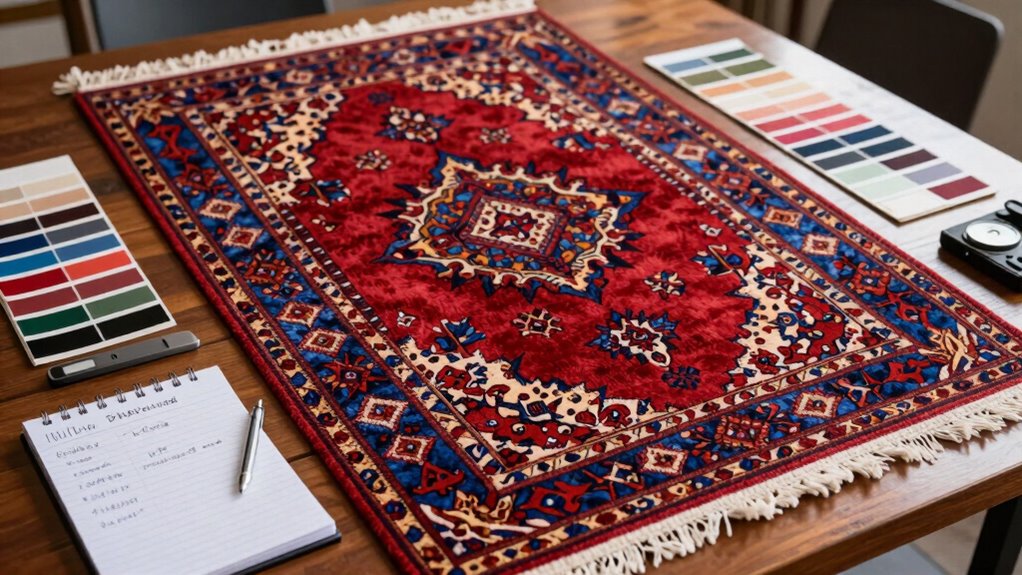 creating a rug evaluation system