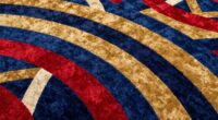 curved vs straight patterns