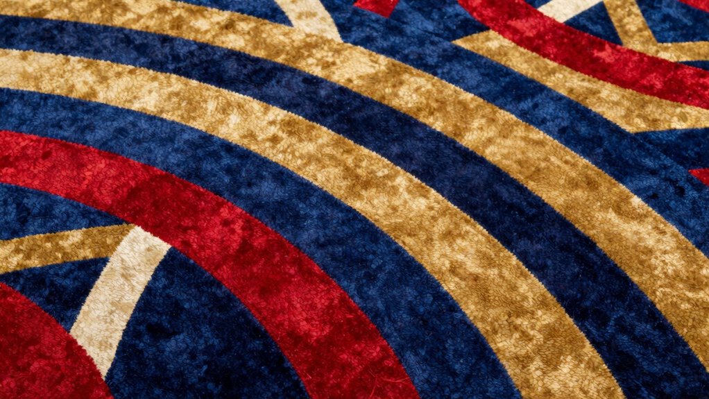 curved vs straight patterns