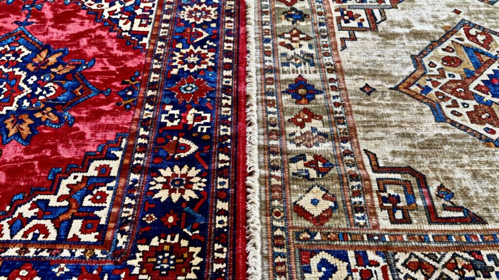 decorative versus collectible rugs
