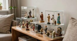 display collectibles openly safely