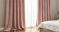 elegant tall curtain styling