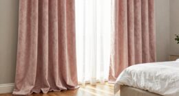 elegant tall curtain styling