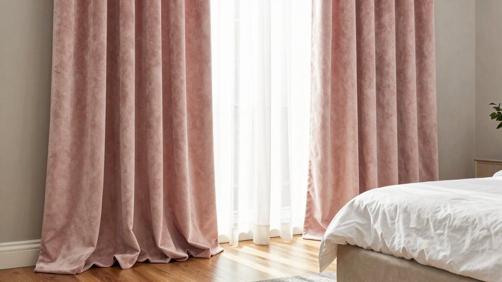 elegant tall curtain styling