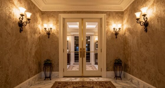 elegant welcoming refined entrance
