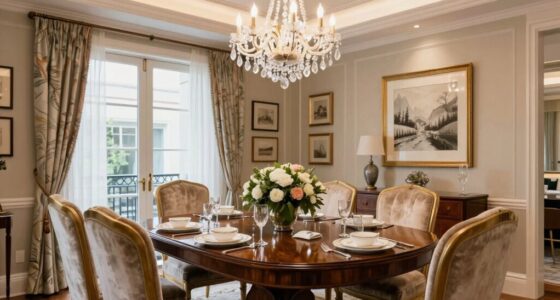 elegant yet inviting ambiance
