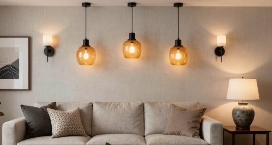 enhance ambiance with layered lighting