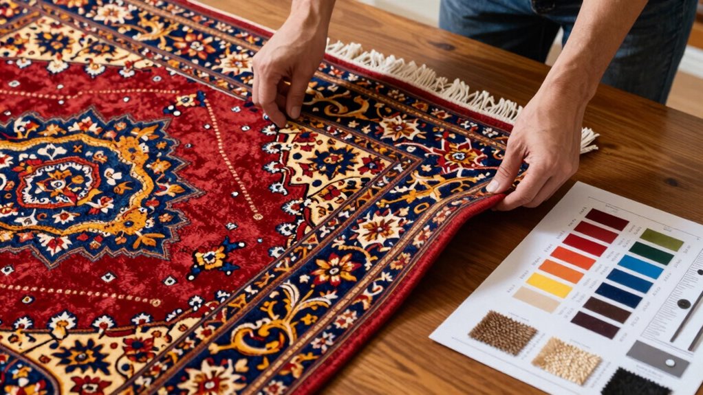evaluate rug quality criteria