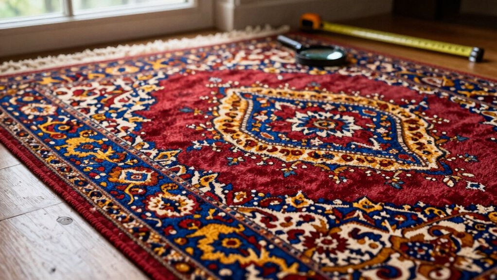 evaluating rug storage needs