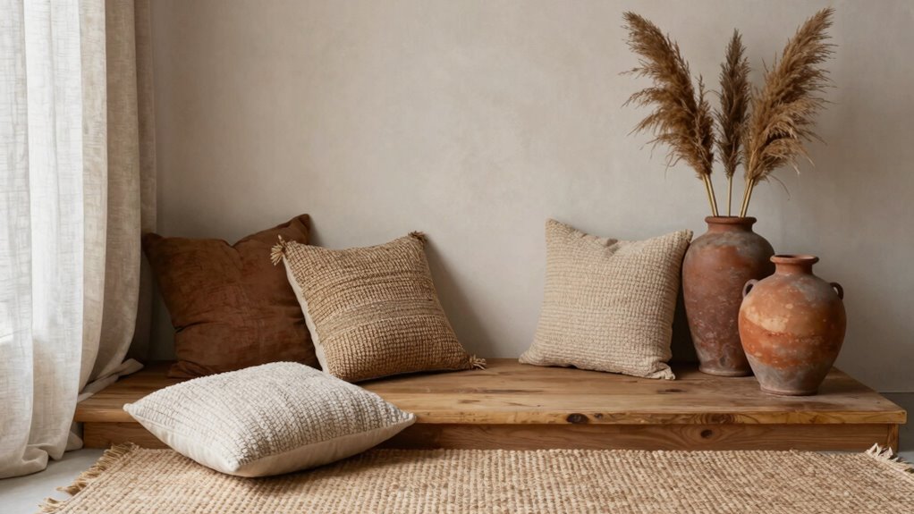 incorporate grounding textured elements