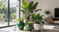 indoor plants influence lighting