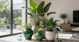 indoor plants influence lighting