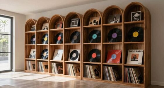 integrated record storage design