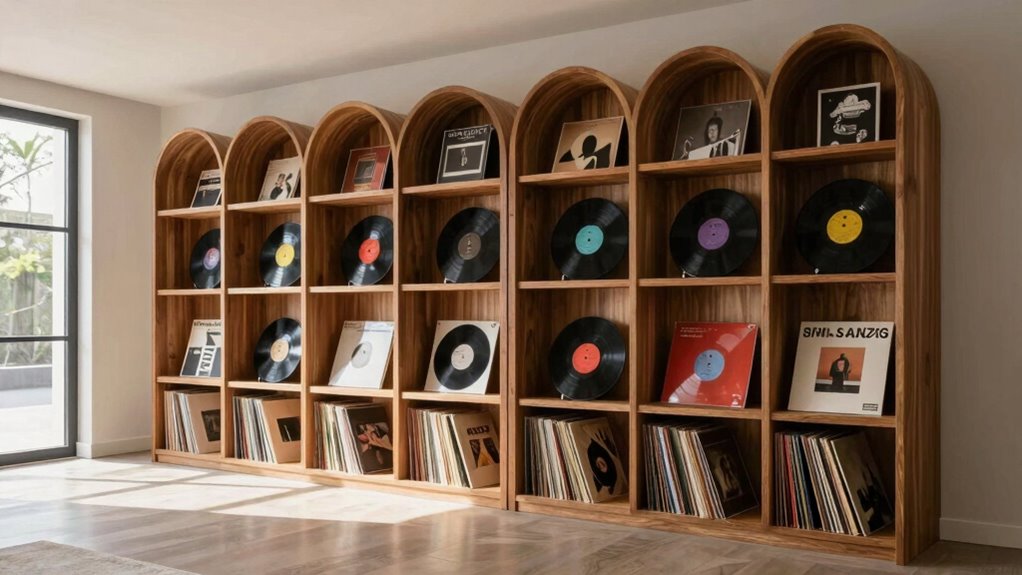 integrated record storage design