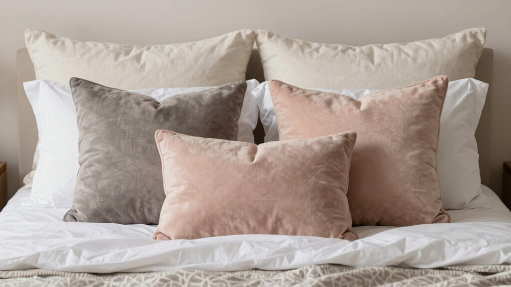 layer pillows for support