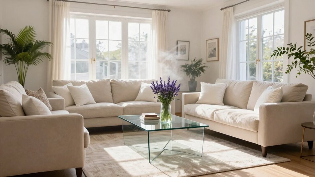 maintain clean fresh upholstered spaces