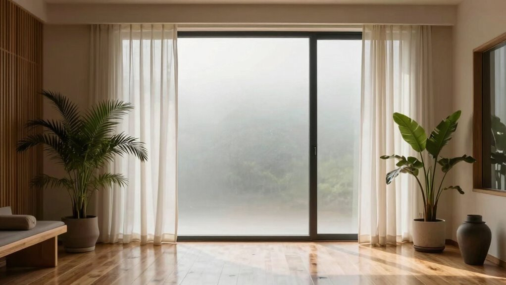 minimize reflections promote calm