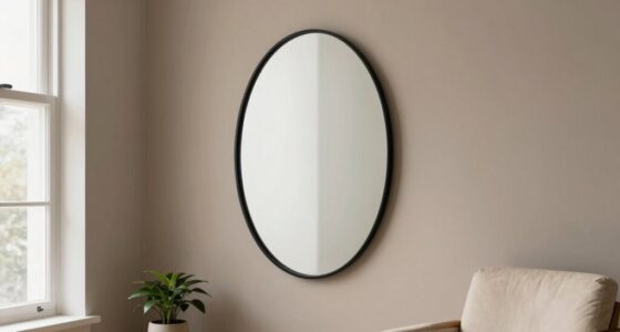 mirror placement for soft reflection
