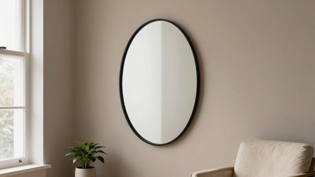 mirror placement for soft reflection