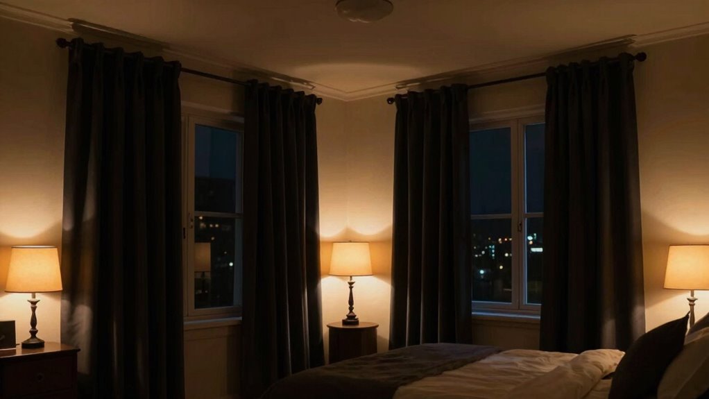 optimal bedroom light environment